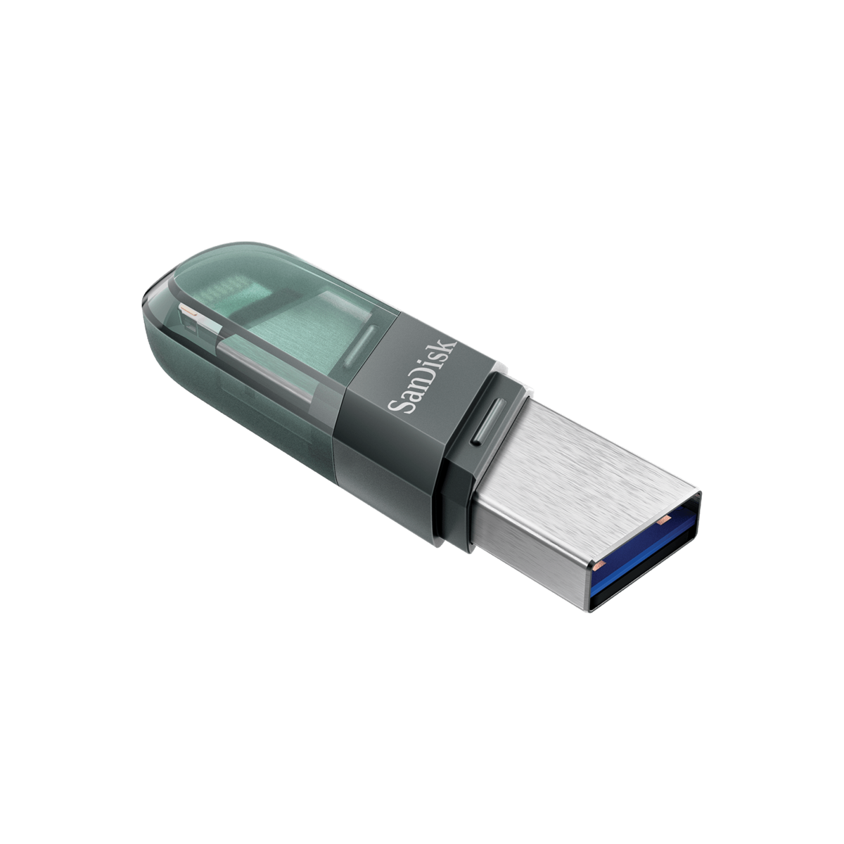 SDIX90N-064G-GN6NN 64GB USB 3.1 iXpand Flash Drive Flip Silver/Blue USB Flash Drives - Newegg.com