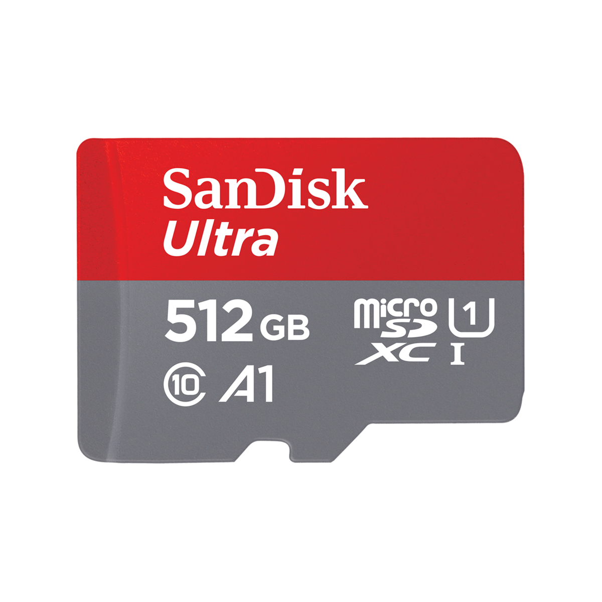 SanDisk 512GB Ultra microSDXC A1 UHS-I/U1 Class 10 Memory Card with  Adapter, Speed Up to 100MB/s (SDSQUAR-512G-GN6MA)