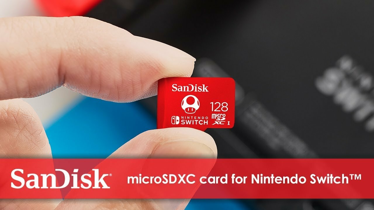  SanDisk 64GB Nintendo Switch SDSQXAT-064G-GNCZN