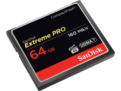 Extreme Pro CompactFlash Memory Card 64GB