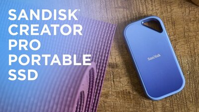 folie 1 von 4, vergrößern, sandisk creator pro portable ssd - 4tb