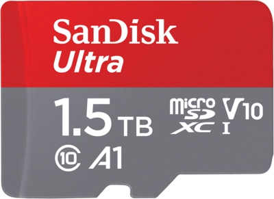SanDisk Ultra<sup>®</sup> microSDXC<sup>™</sup> UHS-I Card - 1.5TB