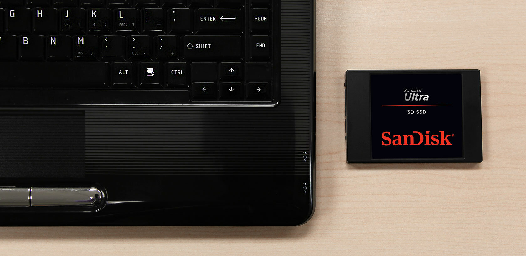 SanDisk Ultra 3D - SSD - 500 GB - SATA 6Gb/s