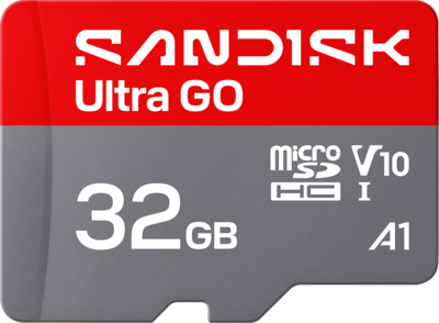 SANDISK Ultra GO microSDHC<sup>™</sup> UHS-I Card - 32GB