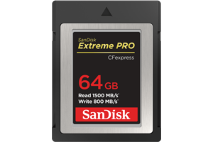 SanDisk Extreme Pro<sup>®</sup> CFexpress<sup>®</sup> Card Type B 64GB