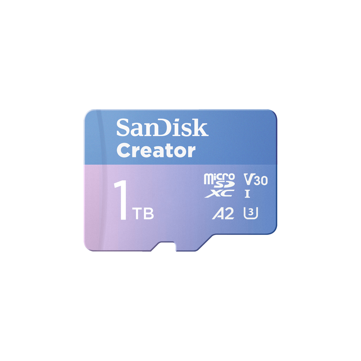 folie 1 von 1, vergrößern, sandisk creator microsd card - 1tb