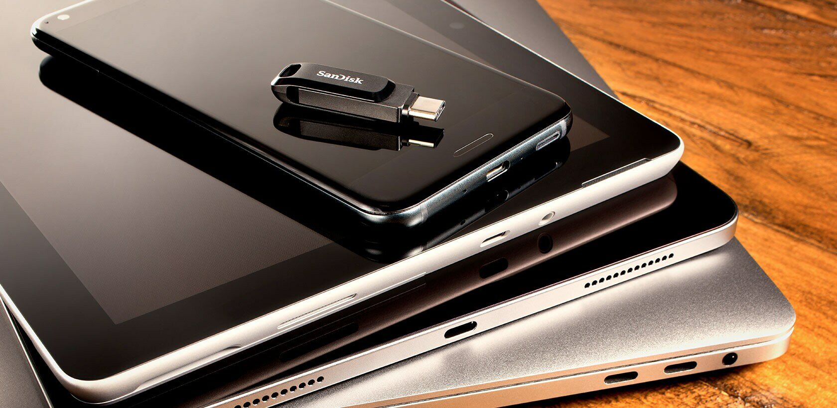 SanDisk Ultra 128GB Dual Drive Go USB OTG On-The-Go Type-C USB 3.1 Tiffany  Green