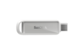 slide {0} of {1}, zoom in, SanDisk Phone Drive with USB-C - 64GB Arctic White