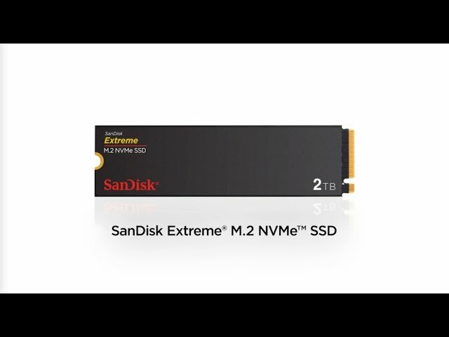 SanDisk Extreme M.2 2280 2TB PCI-Express 4.0 Internal Solid State Drive  (SSD) SDSSDX3N-2T00-G26