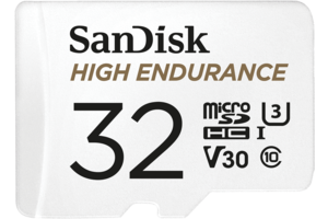 SanDisk<sup>®</sup> High Endurance microSD<sup>™</sup> Card 32GB