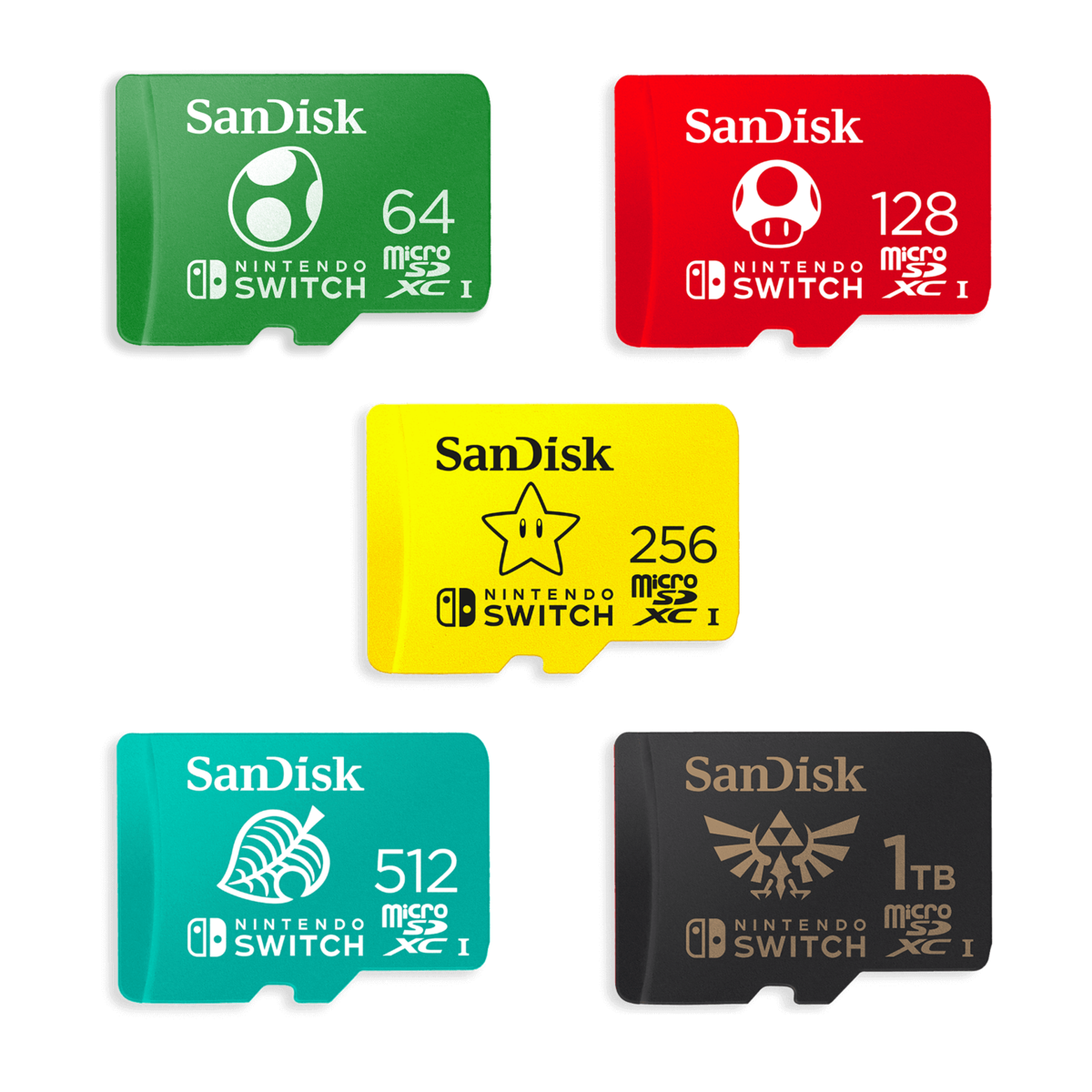 folie 3 von 3, vergrößern, nintendo®-licensed memory cards for nintendo switch™ 512gb