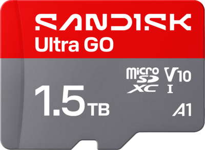 SANDISK Ultra GO microSDXC<sup>™</sup> UHS-I Card - 1.5TB