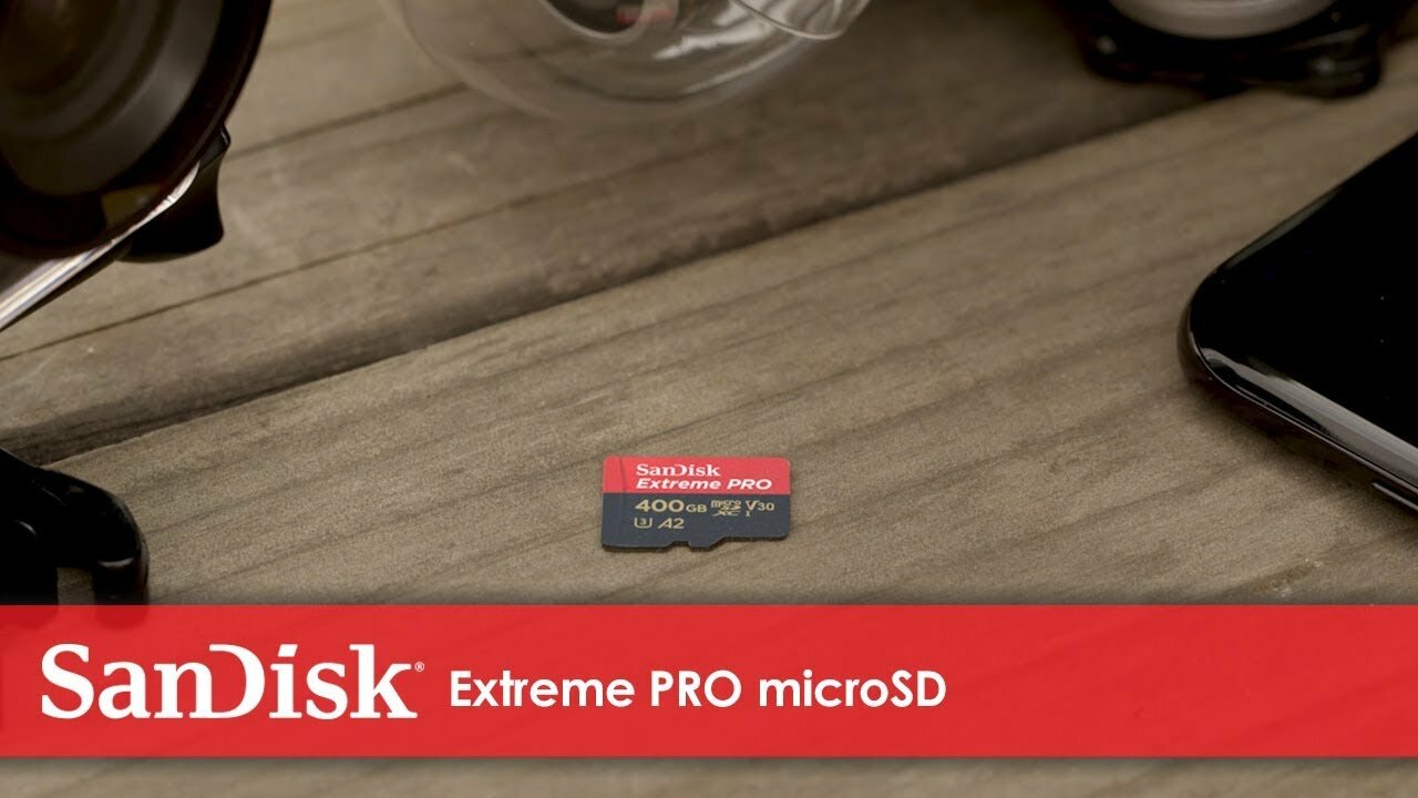 Carte Mémoire SanDisk Extreme Pro microSDHC UHS-I U3 V30 A1 +