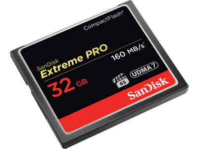 Extreme Pro CompactFlash Memory Card 32GB