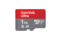 slide 2 of 2, zoom in, sandisk ultra® microsdxc™ uhs-i card with adapter - 1tb