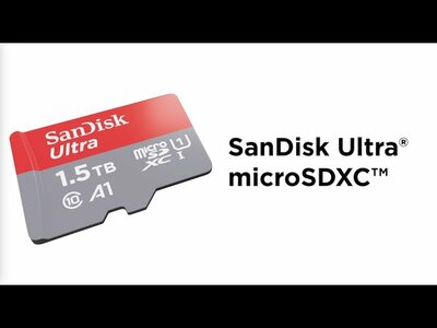 SanDisk Ultra UHS I 1TB MicroSD Card 120MB/s R, for Smartphones