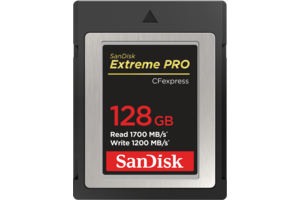 SanDisk Extreme Pro<sup>®</sup> CFexpress<sup>®</sup> Card Type B 128GB