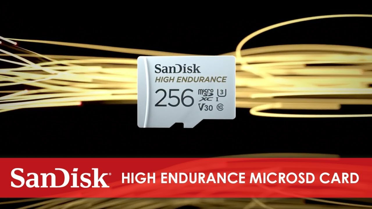 SanDisk High Endurance 100MBs Micro SDXC Card with Adapter 128GB
