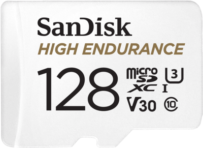 SanDisk<sup>®</sup> High Endurance microSD<sup>™</sup> Card 128GB