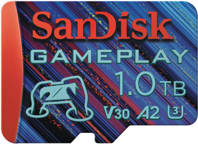 SanDisk GamePlay microSD card for Mobile Gaming - 1TB