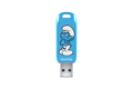 folie 1 von 2, vergrößern, sandisk smurf usb flash drive, brainy smurf edition - 64gb