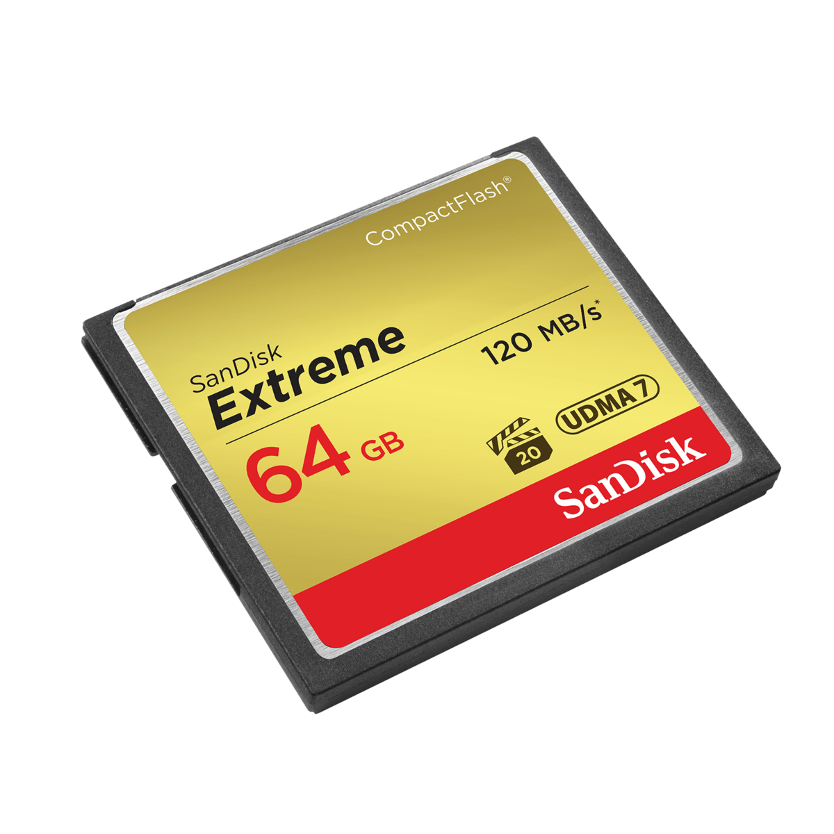 SANDISK Extreme 64GB CompactFlash (CF) Memory Card SDCFXS-064G-A46