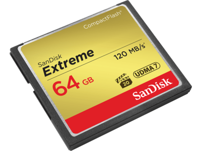 Extreme CompactFlash Memory Card 64GB