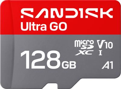 SANDISK Ultra GO microSDXC<sup>™</sup> UHS-I Card - 128GB