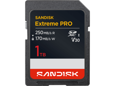 SANDISK 1TB Extreme PRO SDXC UHS I Memory Card: National Park