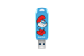folie 1 von 2, vergrößern, sandisk smurf usb flash drive, papa smurf edition - 128gb
