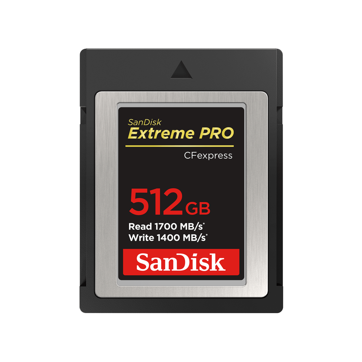 SANDISK 512GB Extreme PRO CFexpress Type B Memory Card, R/W up to