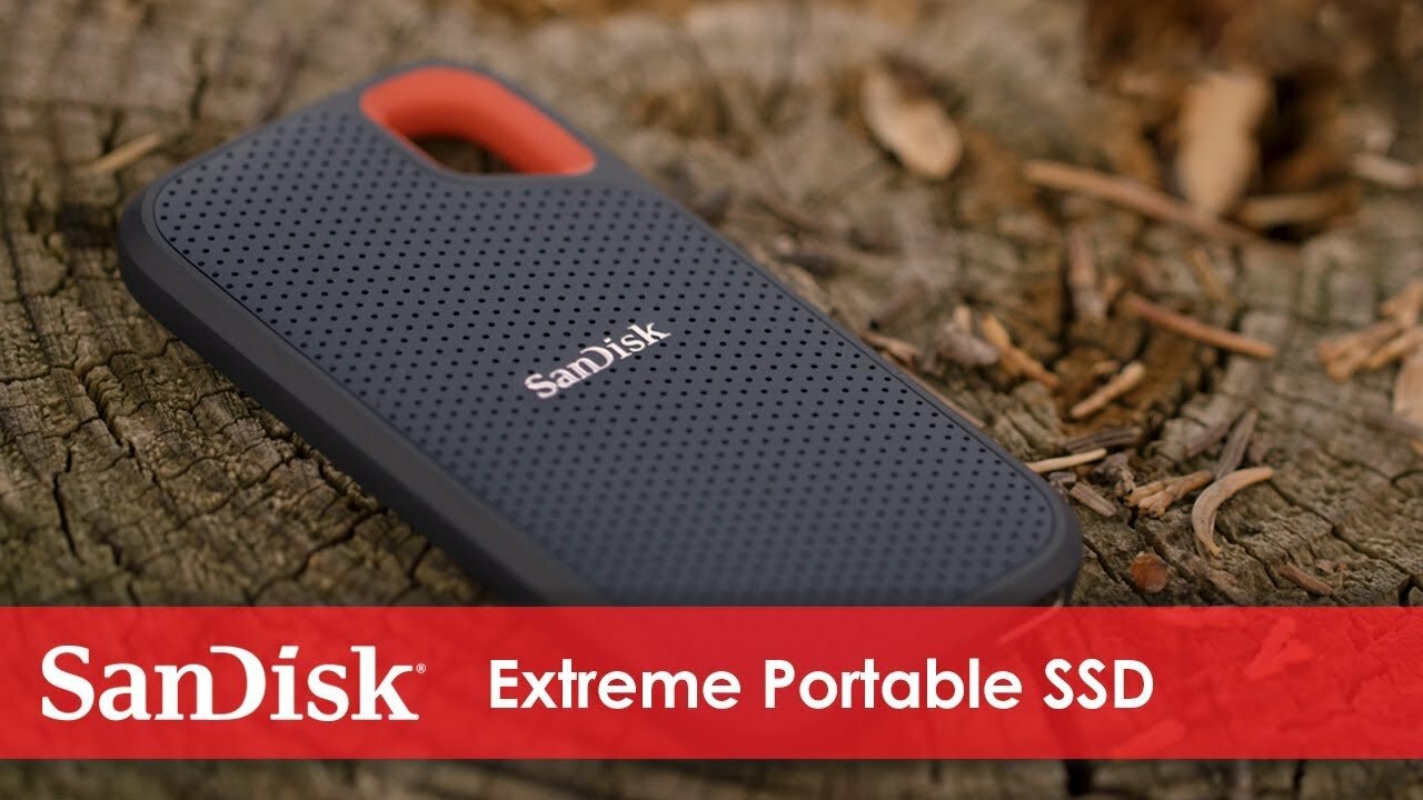 SanDisk 2TB Extreme Portable External SSD - USB-C, USB 3.1