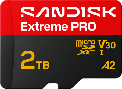 SANDISK Extreme PRO microSDXC<sup>™</sup> UHS-I Card - 2TB