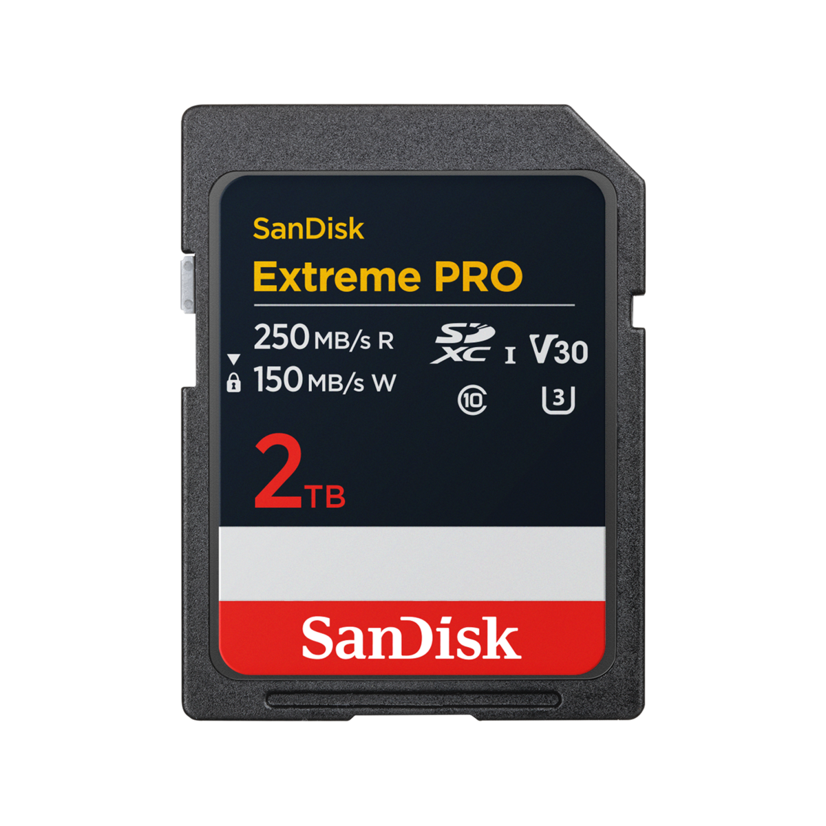 folie 1 von 2, vergrößern, sandisk extreme pro sdhc™ und sdxc™ uhs-i-karte – 2 tb