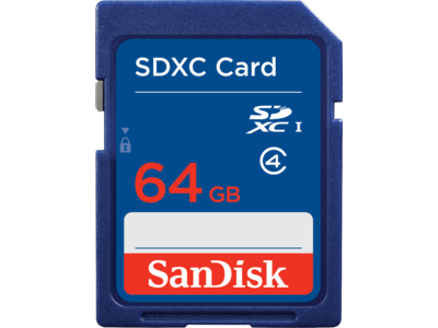 SDHC/SDXC Memory Card 64GB
