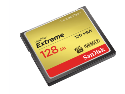 Extreme CompactFlash Memory Card 128GB
