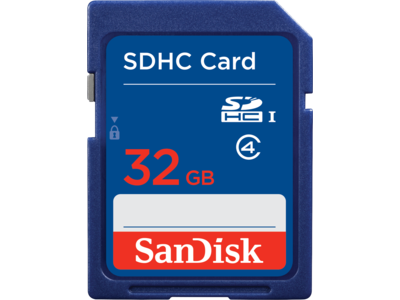 SanDisk 32GB SDHC Flash Memory Card (SDSDB-032G-B35) (Label May Change) 32  GB SD Standard Packaging
