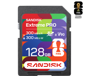SANDISK SD UHS-II Card: FIFA World Cup 2026<sup>™</sup> Edition - 128GB