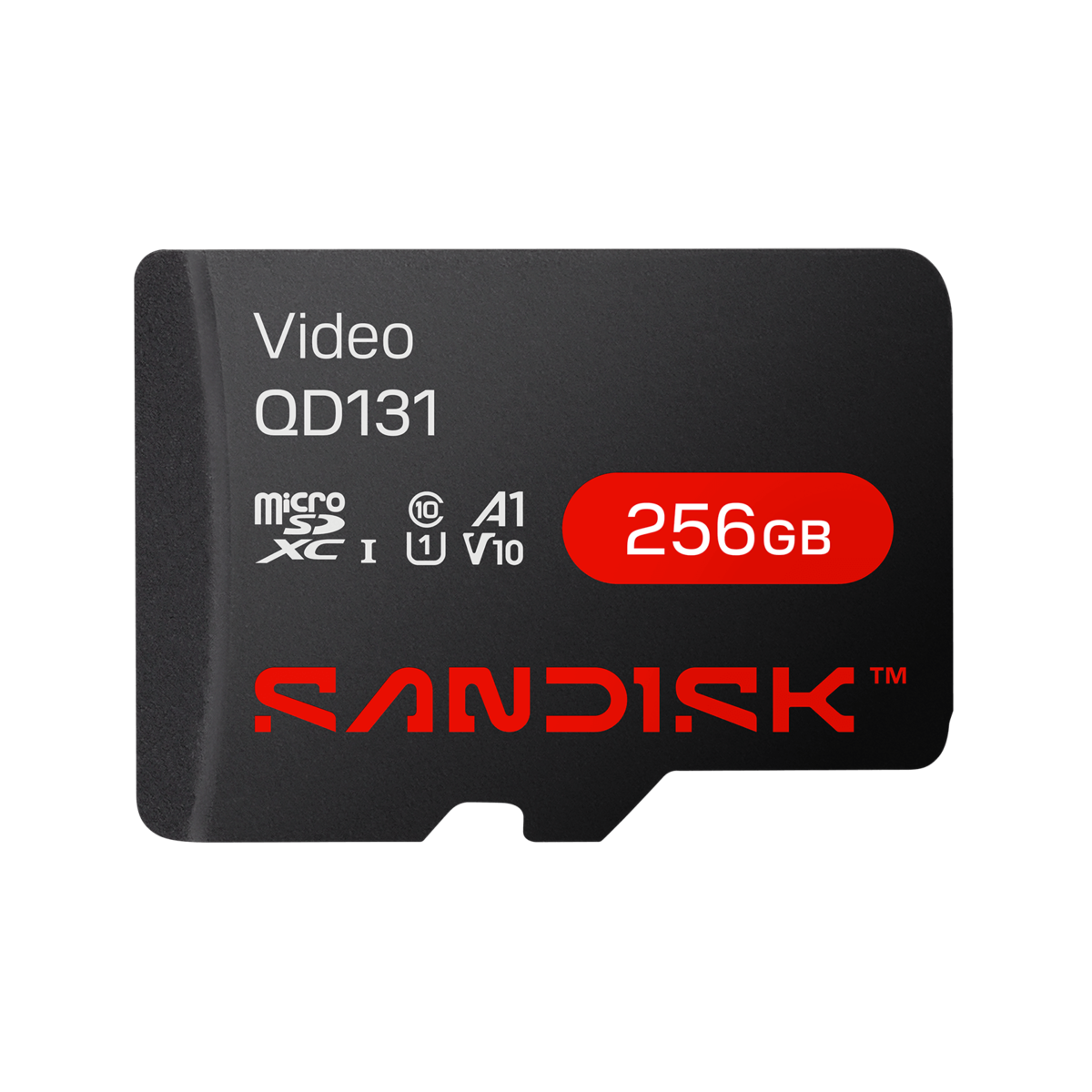 diapositiva 1 de 2, aumentar tamaño, sandisk video vd qd131 microsd card - 256gb