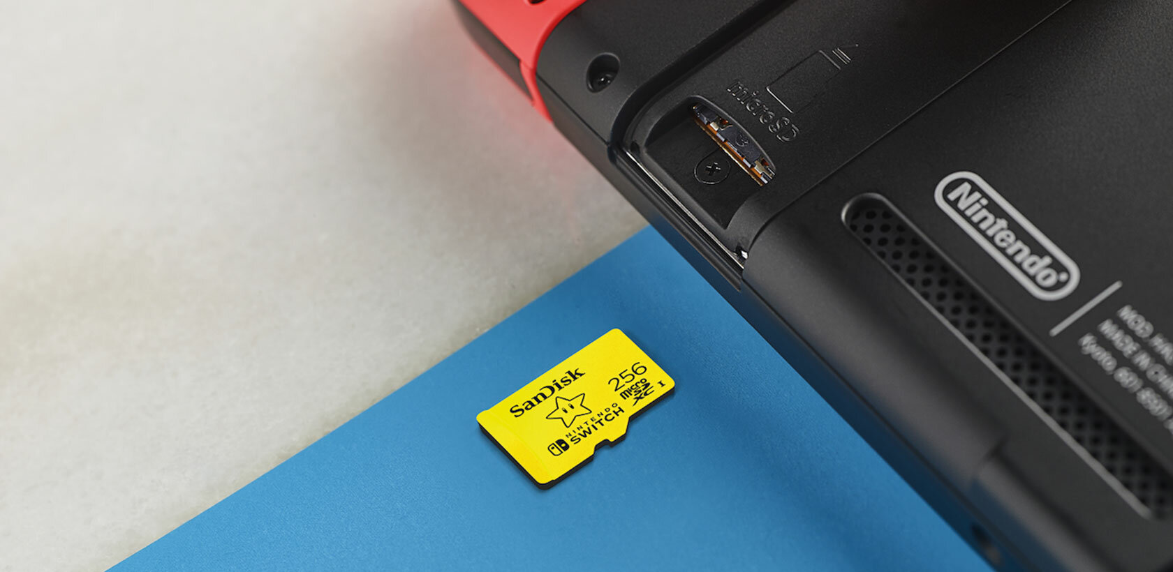 Sim Card Slot Where To Put Micro Sd Switch SanDisk 128GB MicroSDXC
