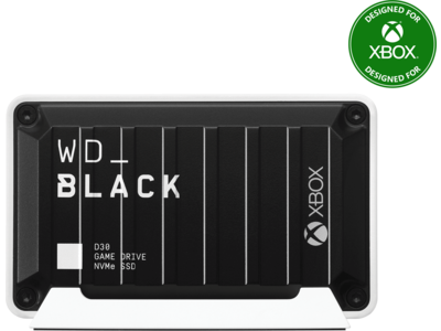 WD_BLACK<sup>™</sup> D30 Game Drive SSD for Xbox<sup>™</sup> - 1TB