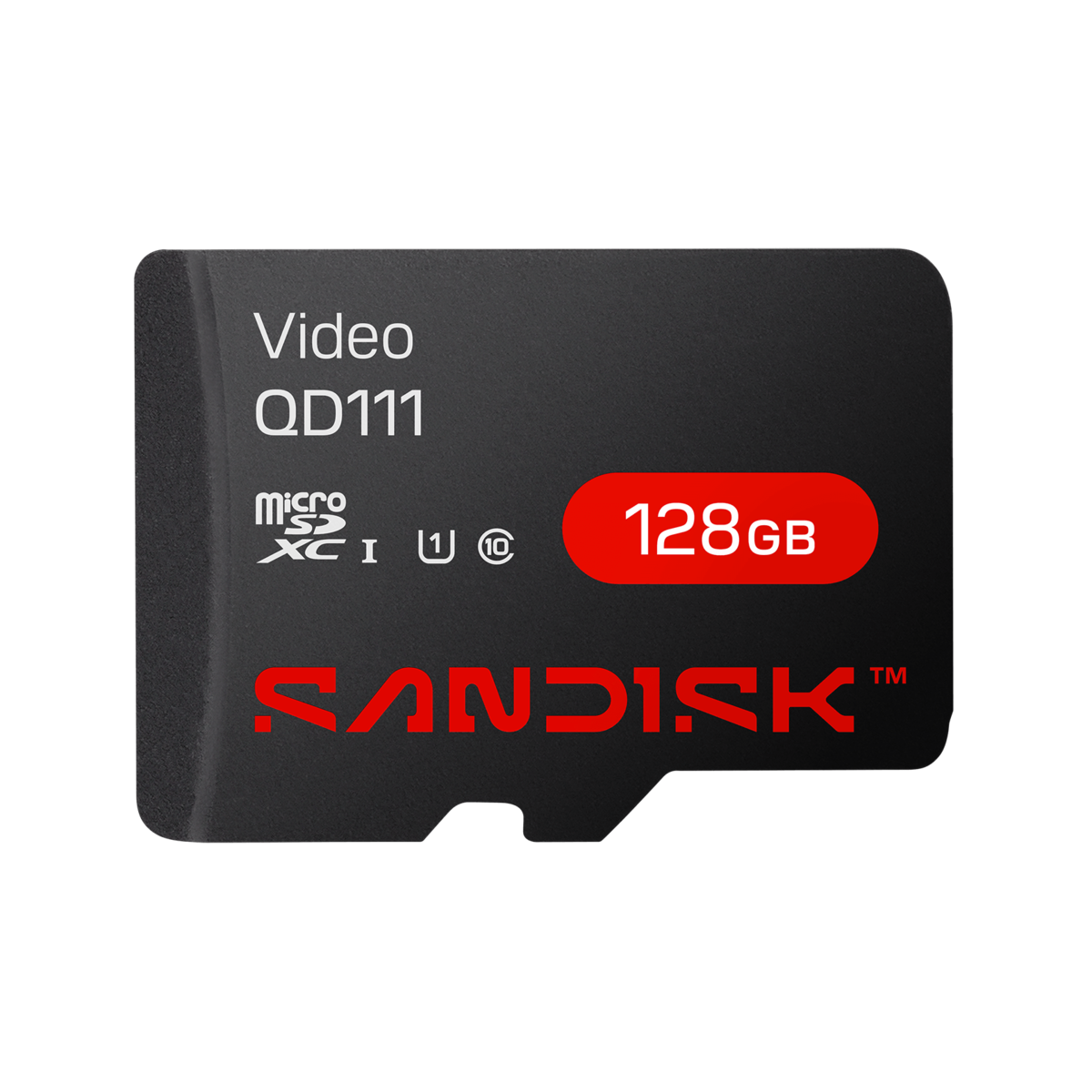 diapositiva 1 de 2, aumentar tamaño, sandisk video vd qd111 microsd card - 128gb