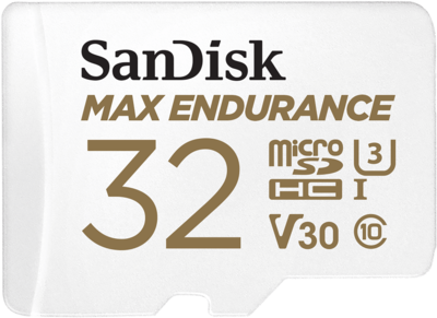SanDisk MAX Endurance microSD Card - 32GB