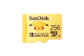slide {0} of {1}, zoom in, SanDisk Pokémon™ Pikachu microSD™ Card - 256GB