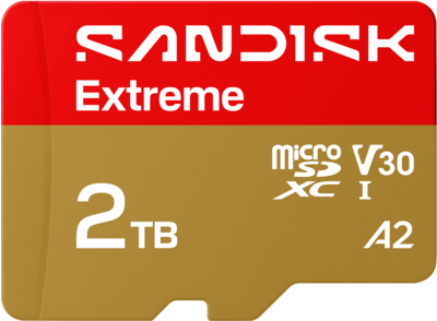 SANDISK Extreme microSDXC UHS-I Card with Adapter - 2TB