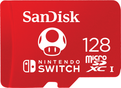 Nintendo<sup>®</sup>-Licensed Memory Cards For Nintendo Switch<sup>™</sup> 128GB