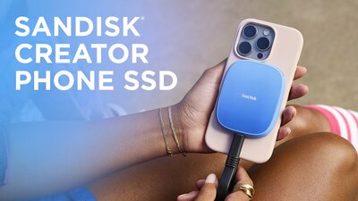 folie 1 von 4, vergrößern, sandisk creator phone ssd - 1tb