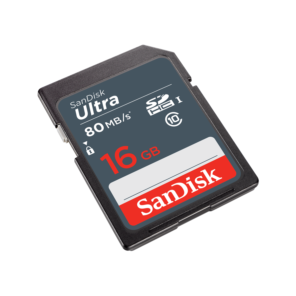 slide 2 of 2, zoom in, sandisk ultra® sdhc™ uhs-i card - 16gb