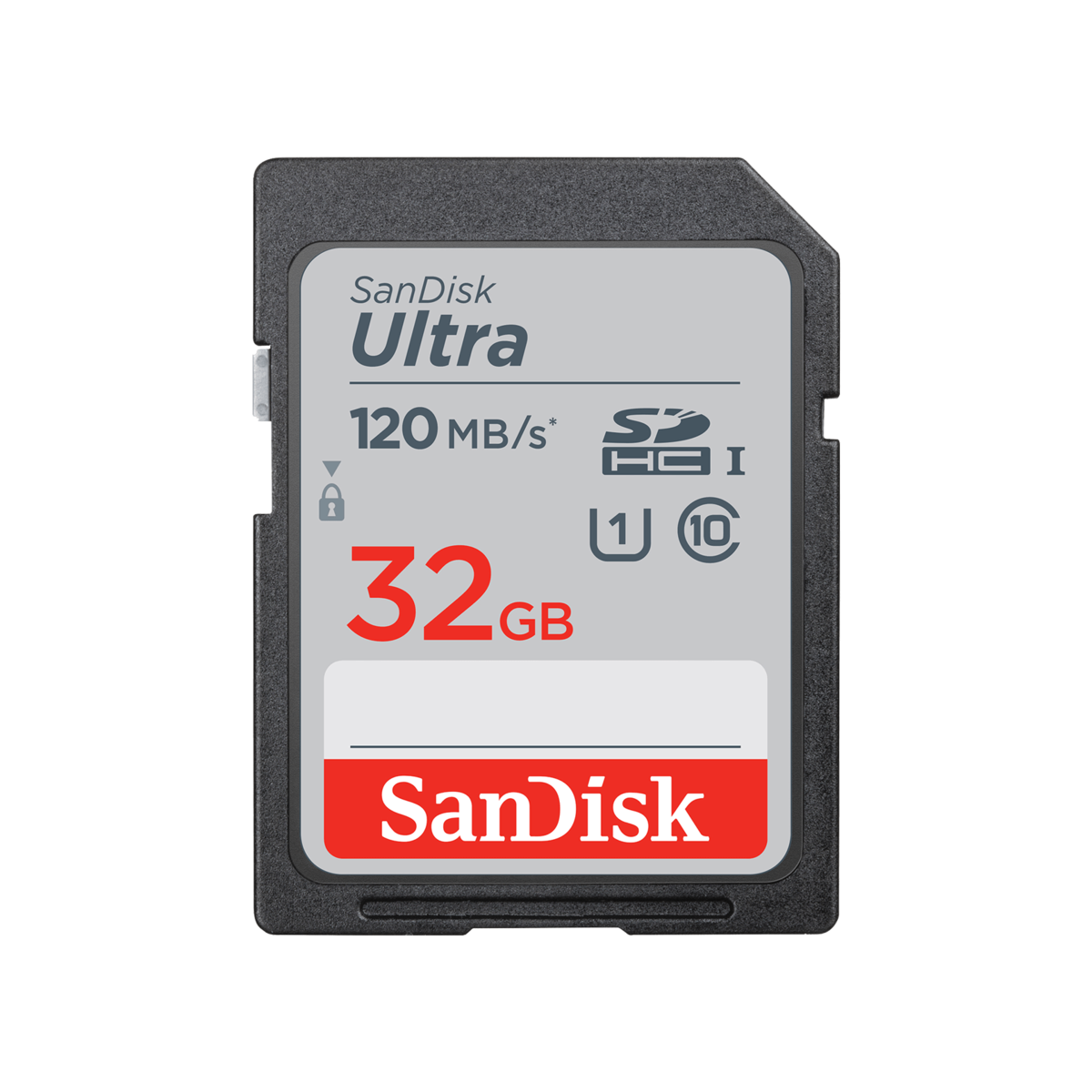 SanDisk 32GB Ultra SDHC UHS-I / Class 10 Memory Card, Speed Up to