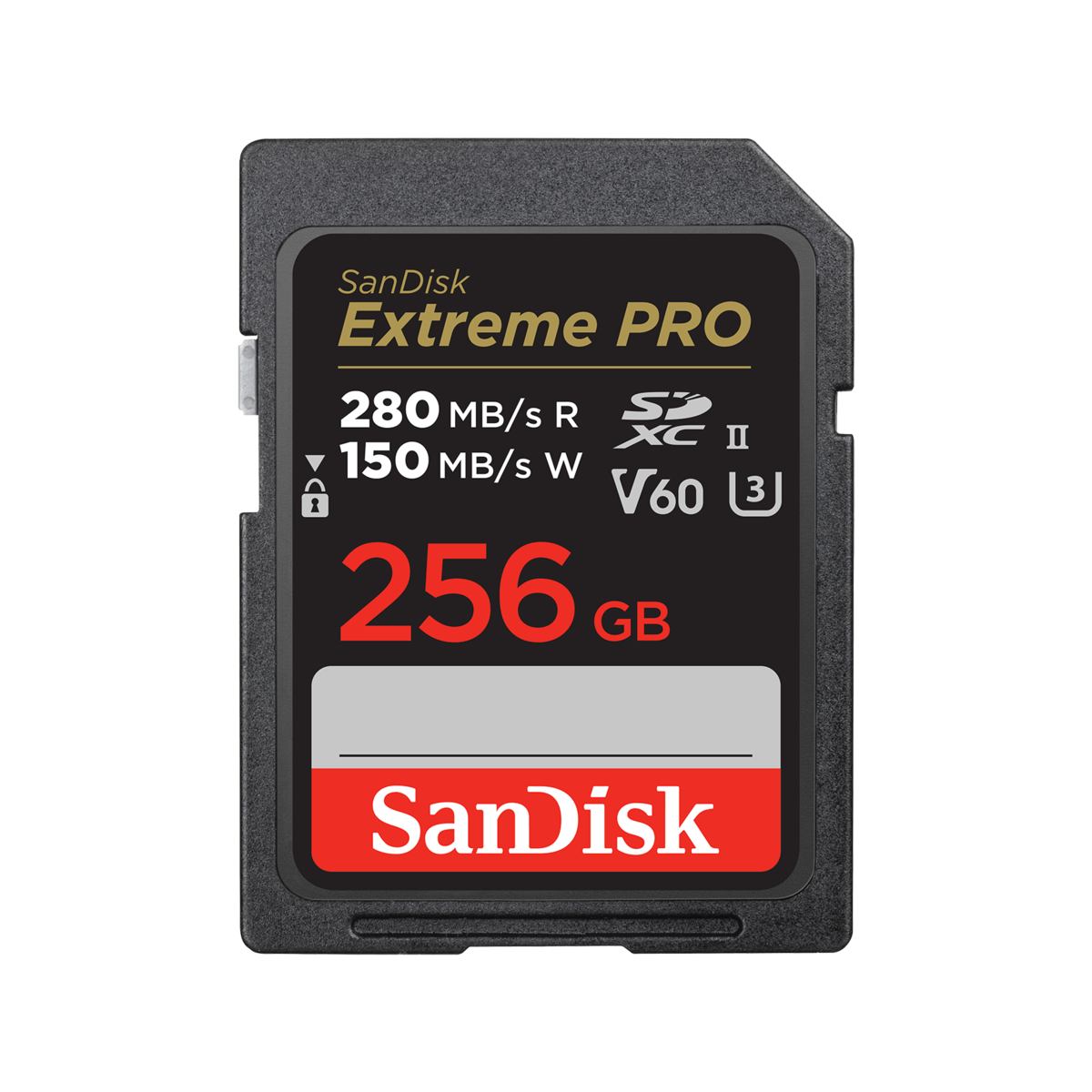 slide 1 of 3, show larger image, sandisk extreme pro sdxc™ uhs-ii card - 256gb